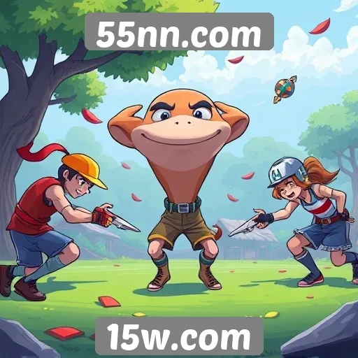Popularidade dos jogos multiplayer no 55nn.com